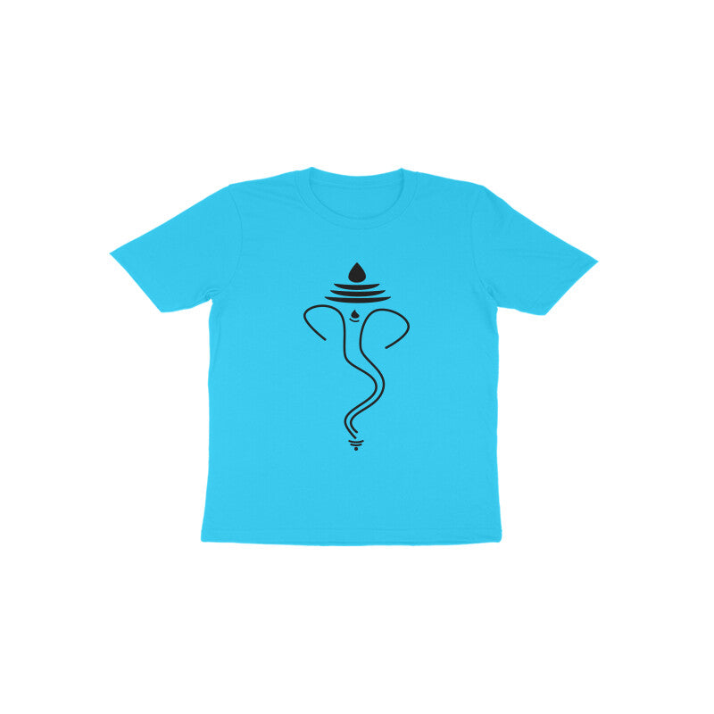 GANESH TODDLER'S ( UPTO 6 YRS) HALF SLEEVE ROUND NECK TSHIRT - Goa Shirts