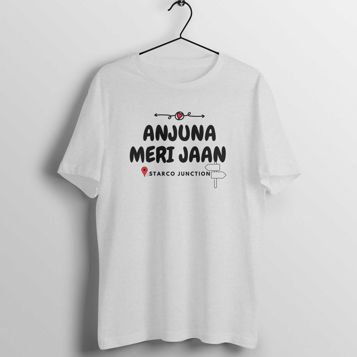 Anjuna, Goan Places T Shirt, Konkani, Funny, Quotes, Goan, Boy, Girl, College, Attitude, Tourist T Shirts, Anjuna beach
