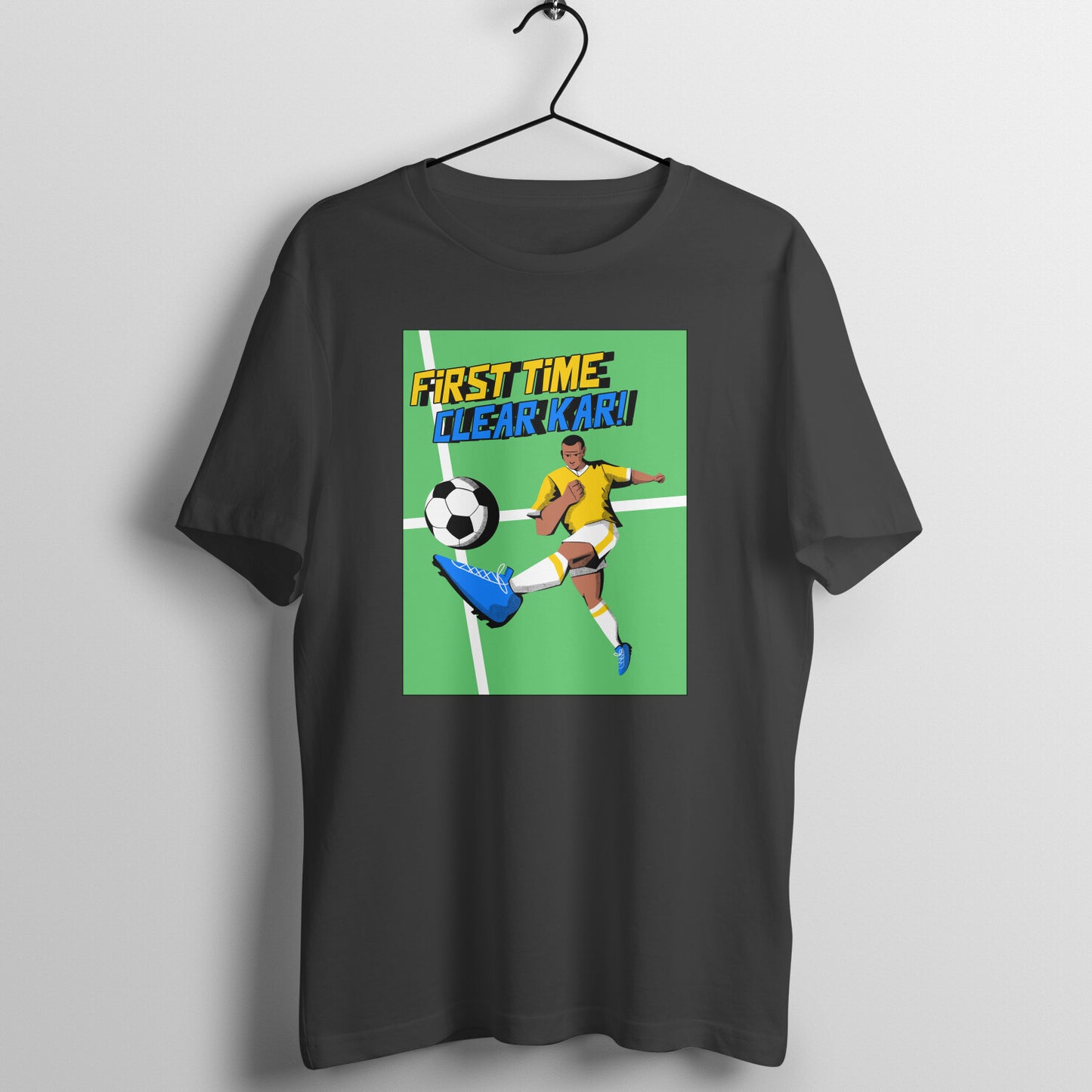 FIRST TIME CLEAR KAR MEN'S FOOTBALL WORLD CUP COLLECTION GENT - Goa Shirts