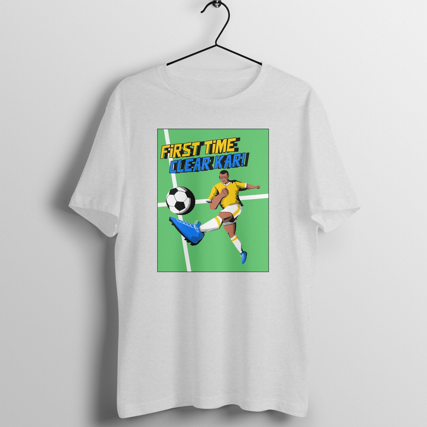 FIRST TIME CLEAR KAR MEN'S FOOTBALL WORLD CUP COLLECTION GENT - Goa Shirts