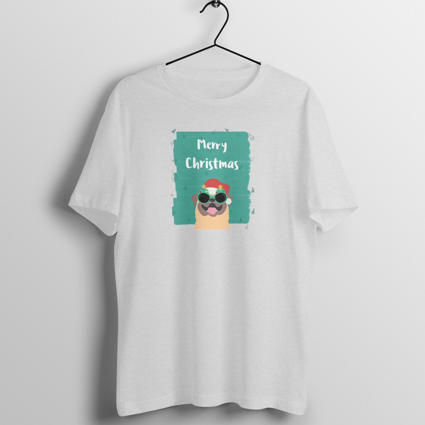 MERRY CHRISTMAS PUG MEN'S CHRISTMAS CCOLLECTION GENT