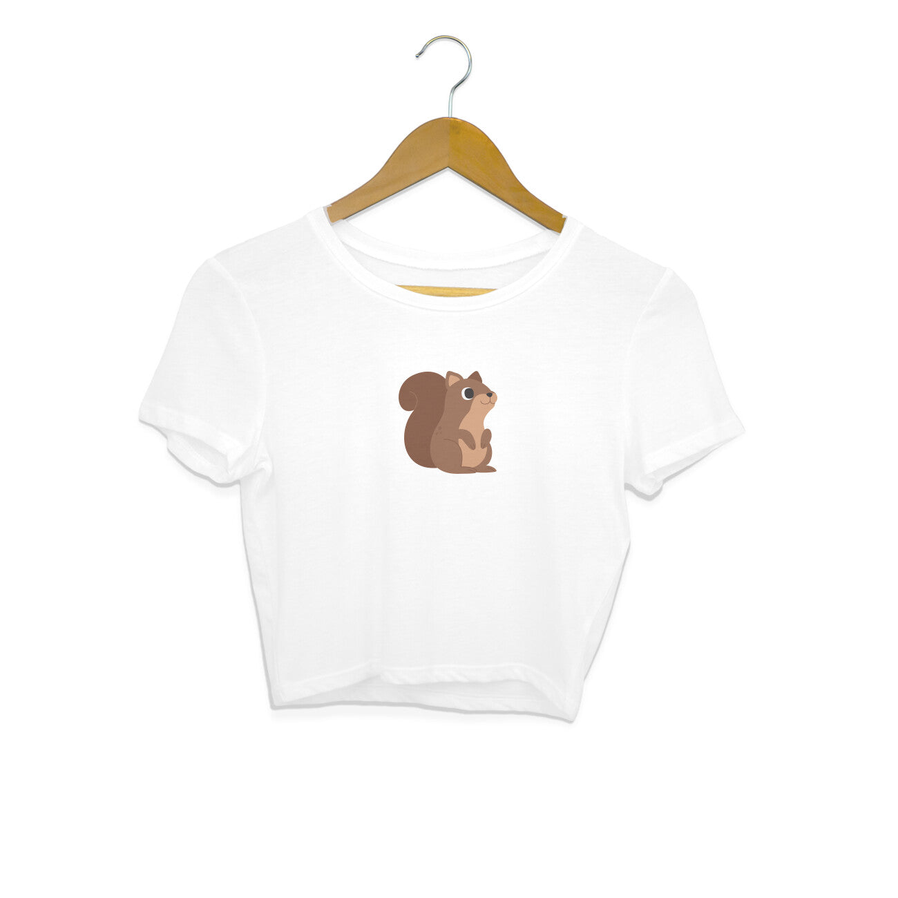 SQUIRREL - CHANI - CUTE GOAN ANIMALS WOMEN'S COLLECTION - CROP TOP