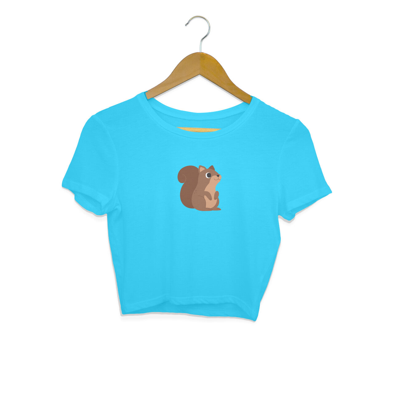 SQUIRREL - CHANI - CUTE GOAN ANIMALS WOMEN'S COLLECTION - CROP TOP