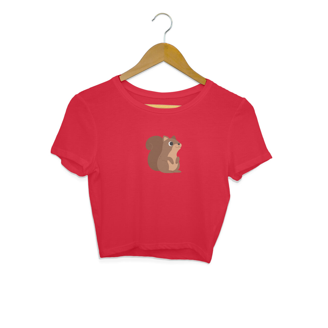 SQUIRREL - CHANI - CUTE GOAN ANIMALS WOMEN'S COLLECTION - CROP TOP