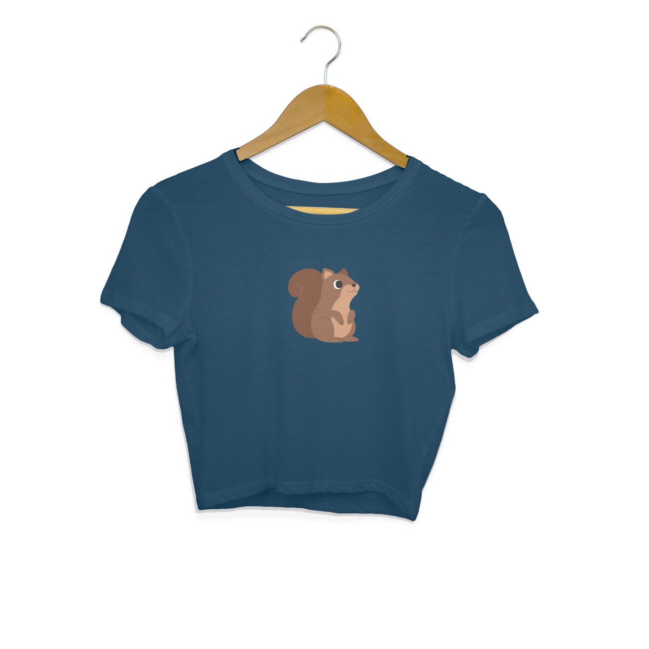 SQUIRREL - CHANI - CUTE GOAN ANIMALS WOMEN'S COLLECTION - CROP TOP