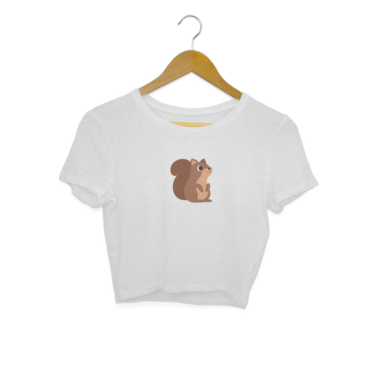 SQUIRREL - CHANI - CUTE GOAN ANIMALS WOMEN'S COLLECTION - CROP TOP