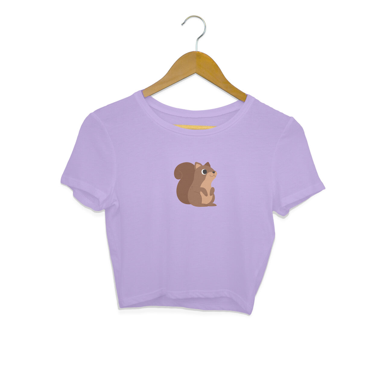 SQUIRREL - CHANI - CUTE GOAN ANIMALS WOMEN'S COLLECTION - CROP TOP