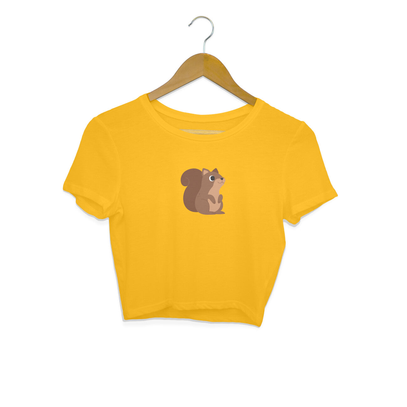 SQUIRREL - CHANI - CUTE GOAN ANIMALS WOMEN'S COLLECTION - CROP TOP