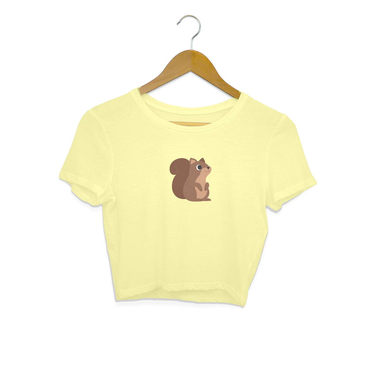 SQUIRREL - CHANI - CUTE GOAN ANIMALS WOMEN'S COLLECTION - CROP TOP