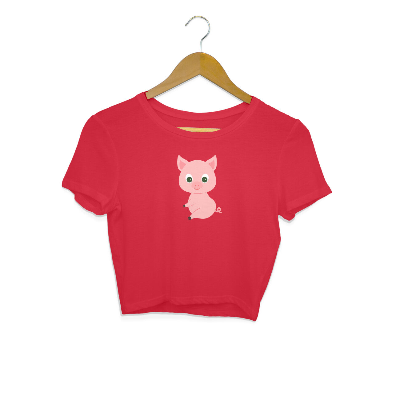 PIGGLING - DUKOR - CUTE GOAN ANIMALS WOMEN'S COLLECTION - CROP TOP