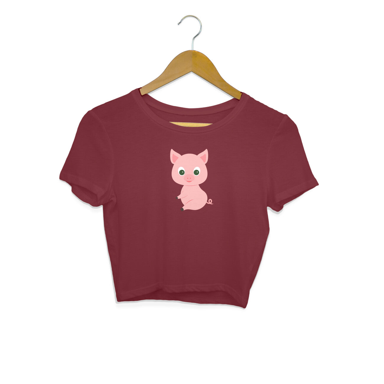 PIGGLING - DUKOR - CUTE GOAN ANIMALS WOMEN'S COLLECTION - CROP TOP