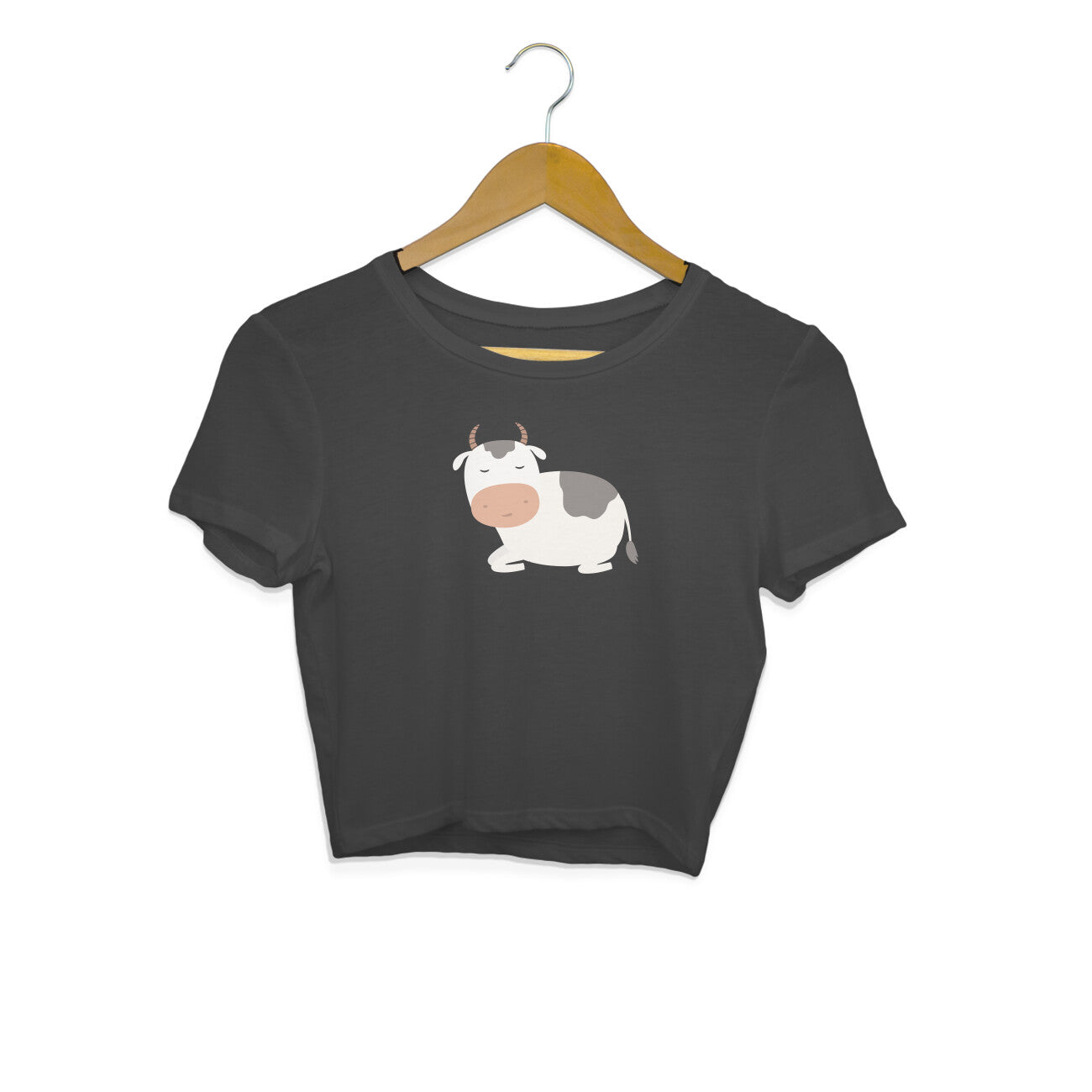 COW - GAI - CUTE GOAN ANIMALS WOMEN'S COLLECTION - CROP TOP