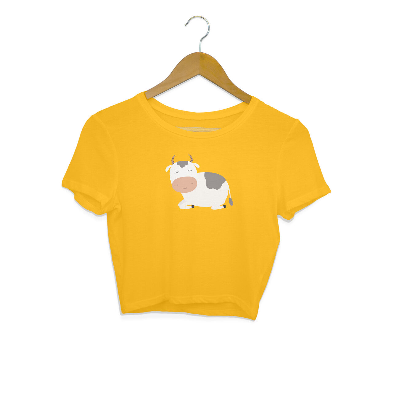 COW - GAI - CUTE GOAN ANIMALS WOMEN'S COLLECTION - CROP TOP