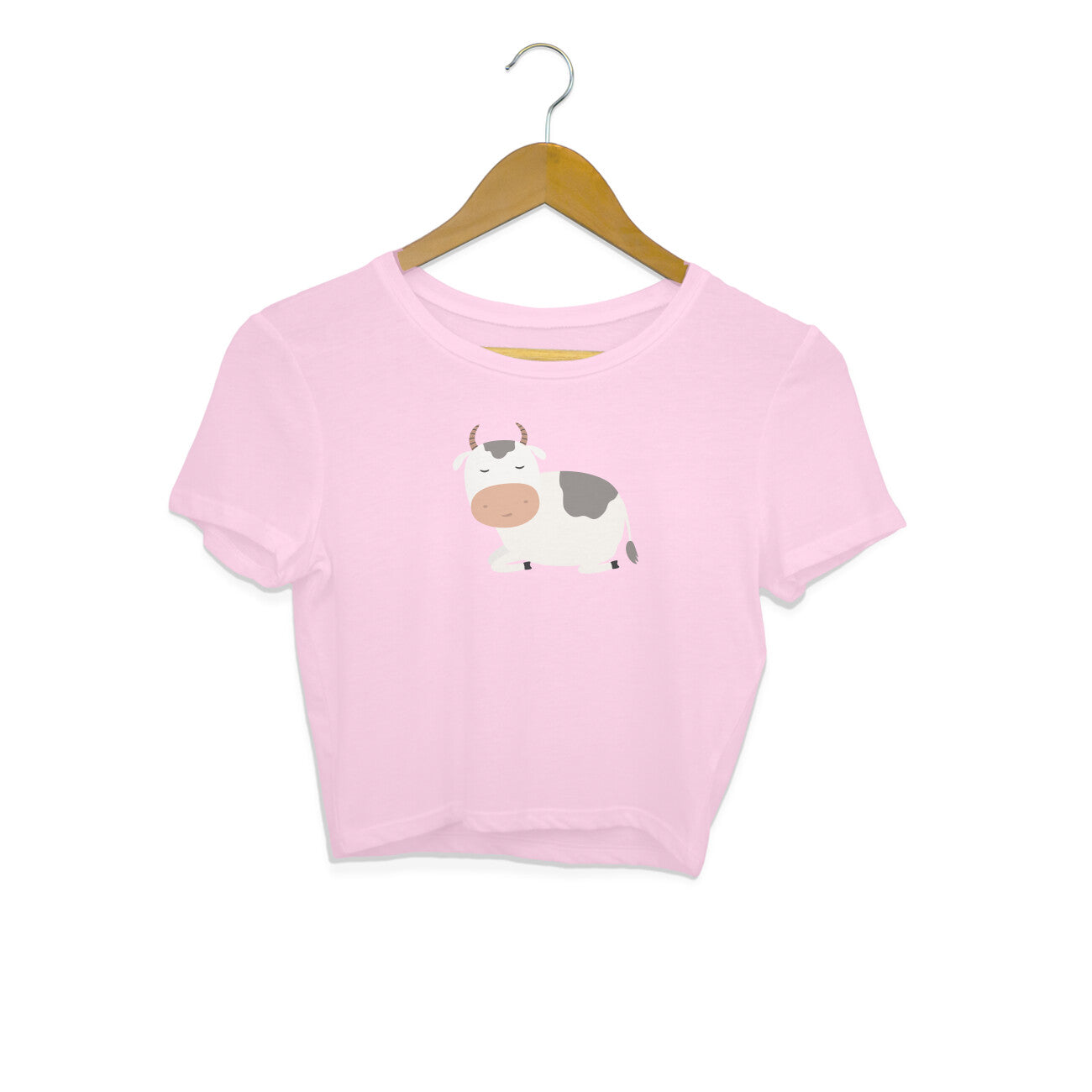 COW - GAI - CUTE GOAN ANIMALS WOMEN'S COLLECTION - CROP TOP