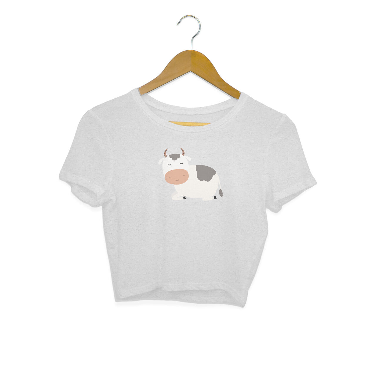 COW - GAI - CUTE GOAN ANIMALS WOMEN'S COLLECTION - CROP TOP