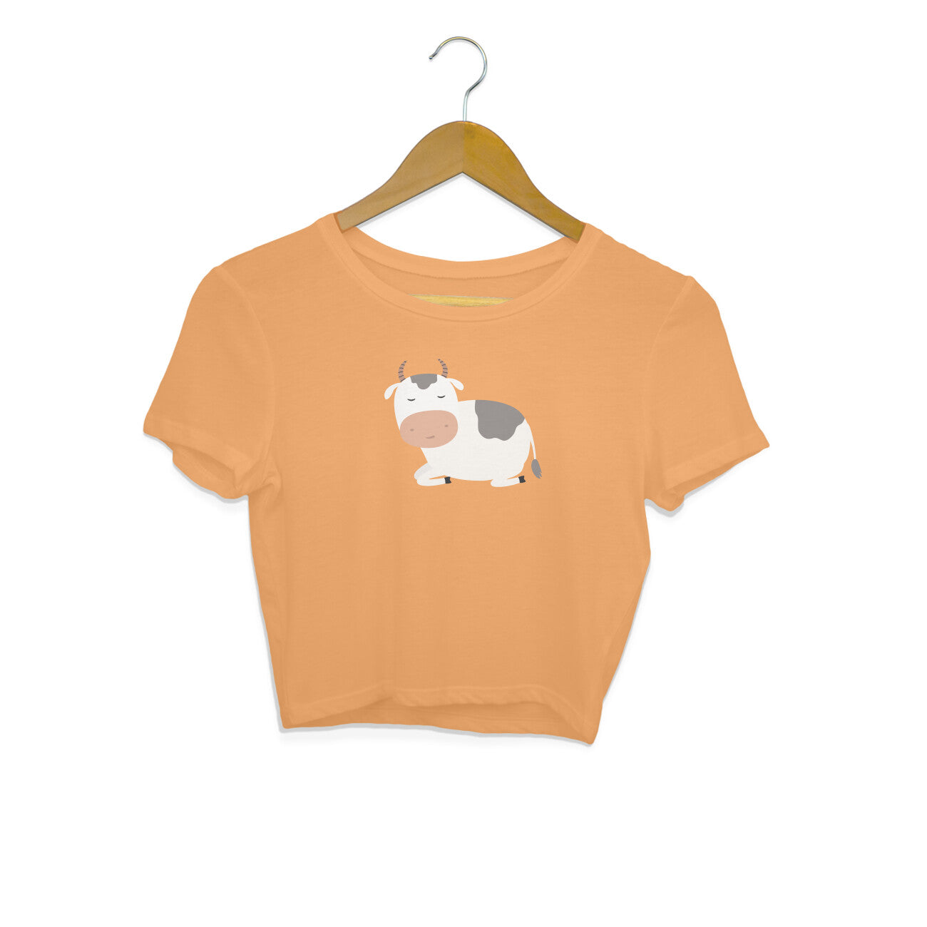 COW - GAI - CUTE GOAN ANIMALS WOMEN'S COLLECTION - CROP TOP