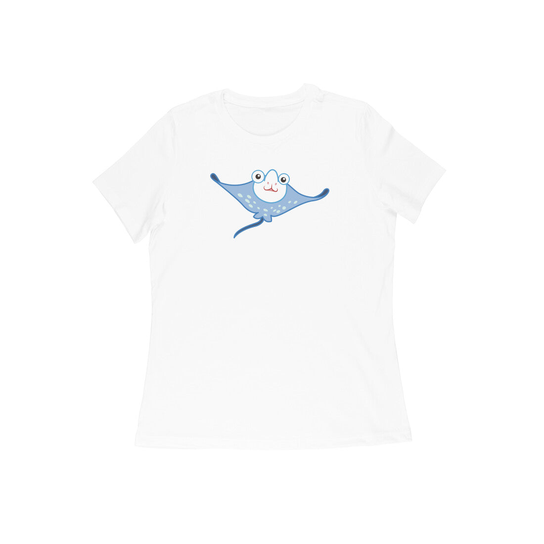 HAPPY MANTA RAY - WAGI - CUTE GOAN ANIMALS WOMEN'S COLLECTION