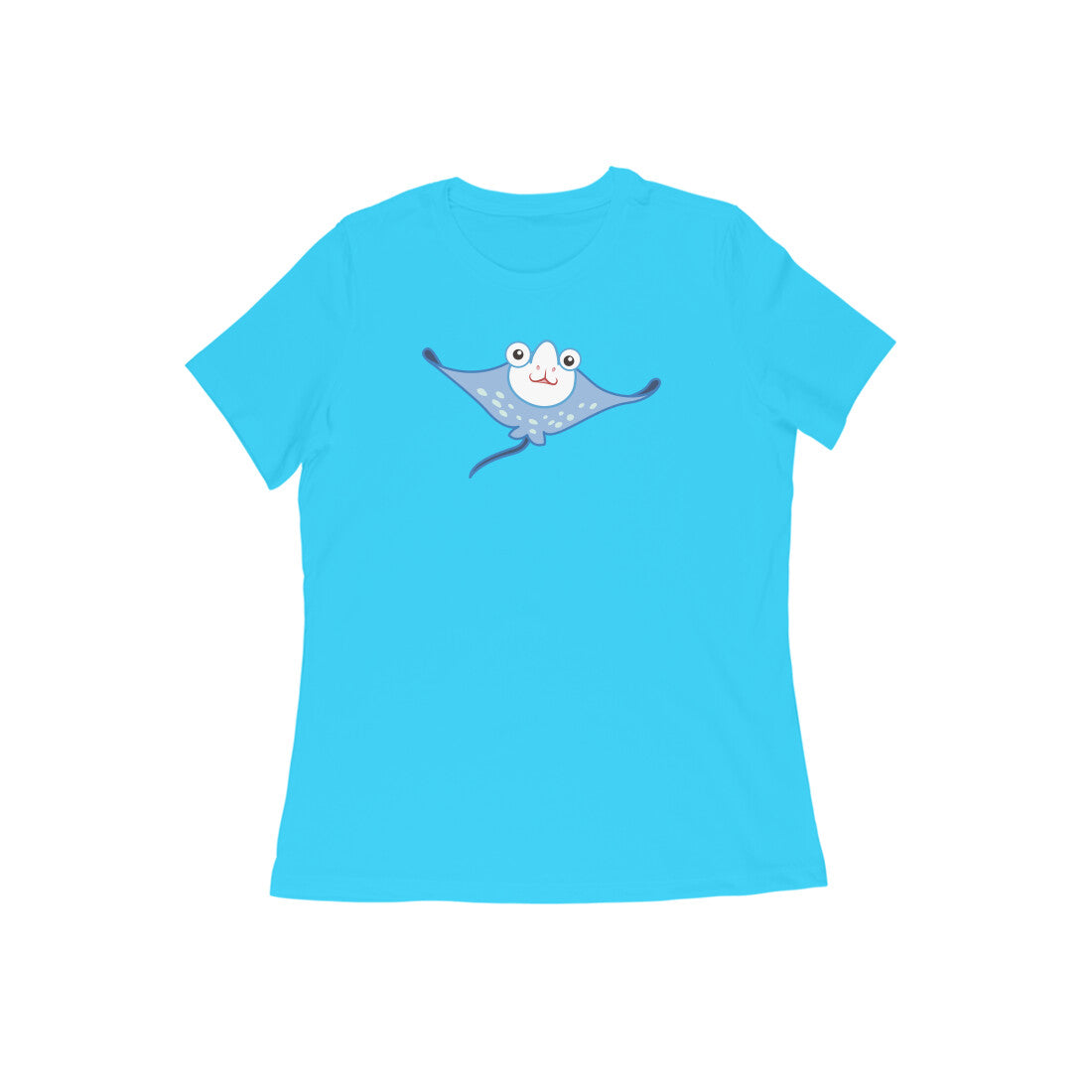 HAPPY MANTA RAY - WAGI - CUTE GOAN ANIMALS WOMEN'S COLLECTION