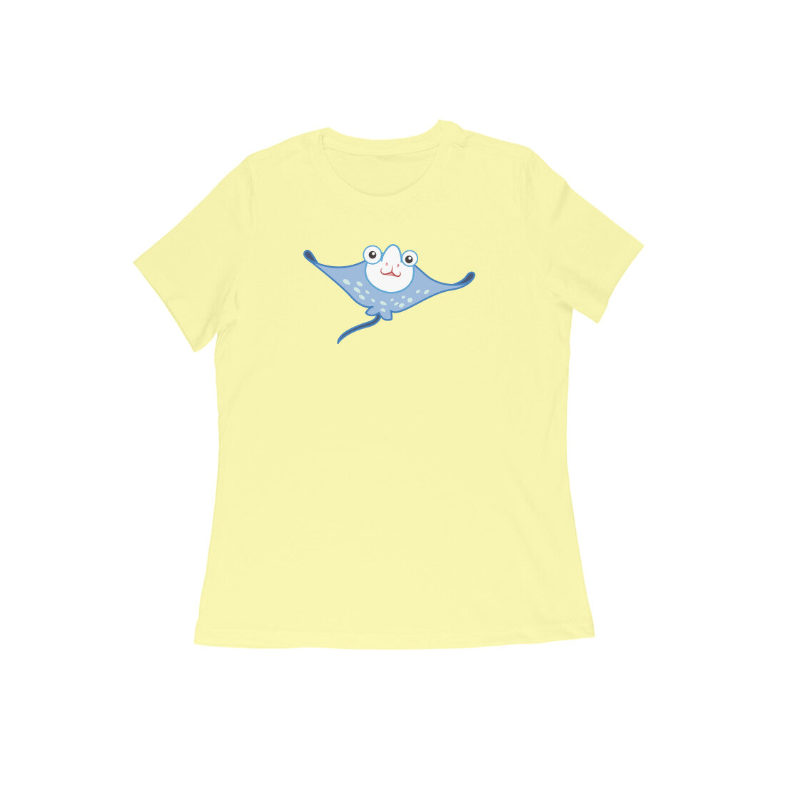 HAPPY MANTA RAY - WAGI - CUTE GOAN ANIMALS WOMEN'S COLLECTION