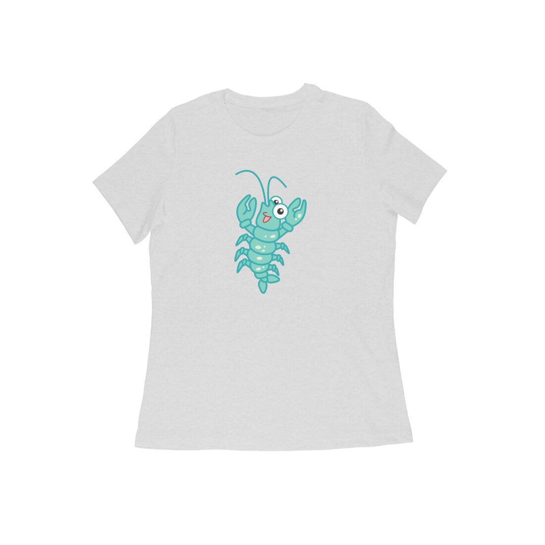 HAPPY PRAWN (SHRIMP) - SUNGAT - CUTE GOAN ANIMALS WOMEN'S COLLECTION