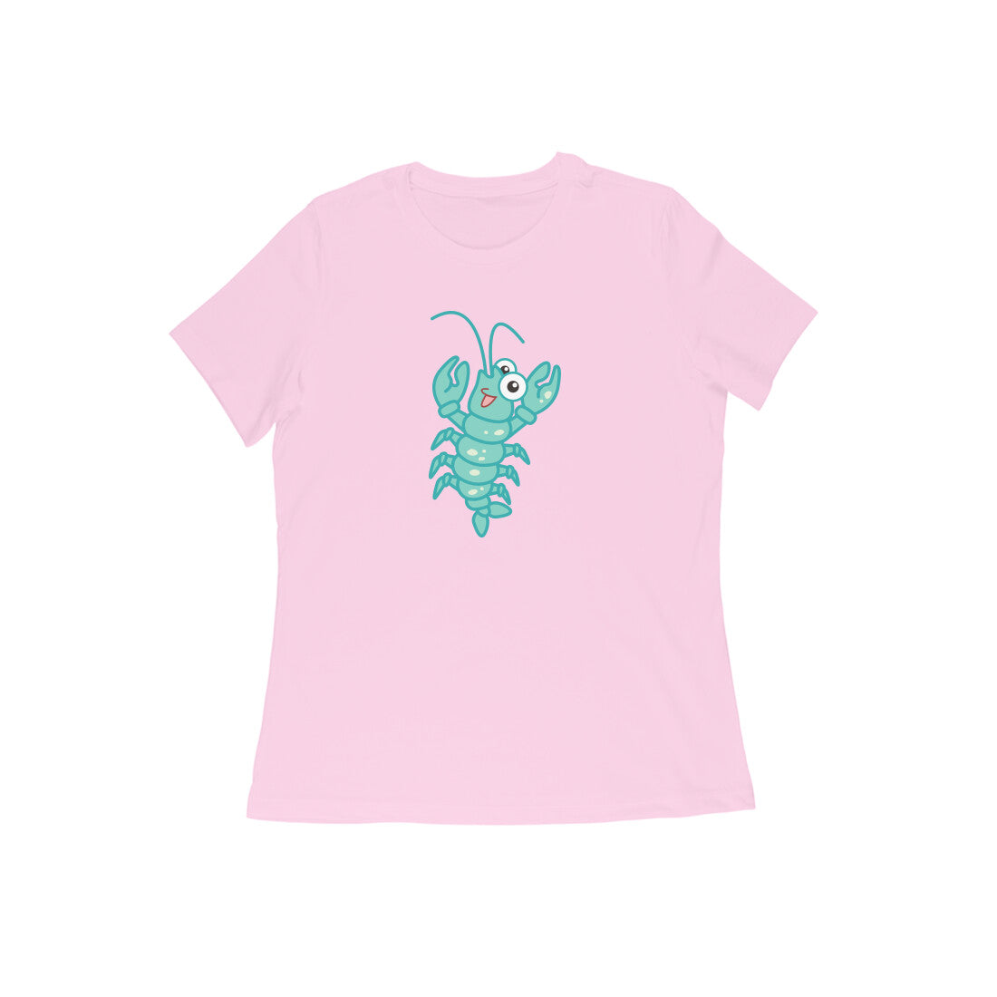 HAPPY PRAWN (SHRIMP) - SUNGAT - CUTE GOAN ANIMALS WOMEN'S COLLECTION