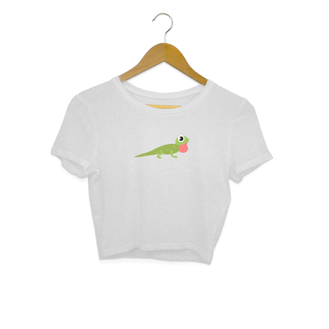 LIZZARD - PAL - CUTE GOAN ANIMALS WOMEN'S COLLECTION - CROP TOP