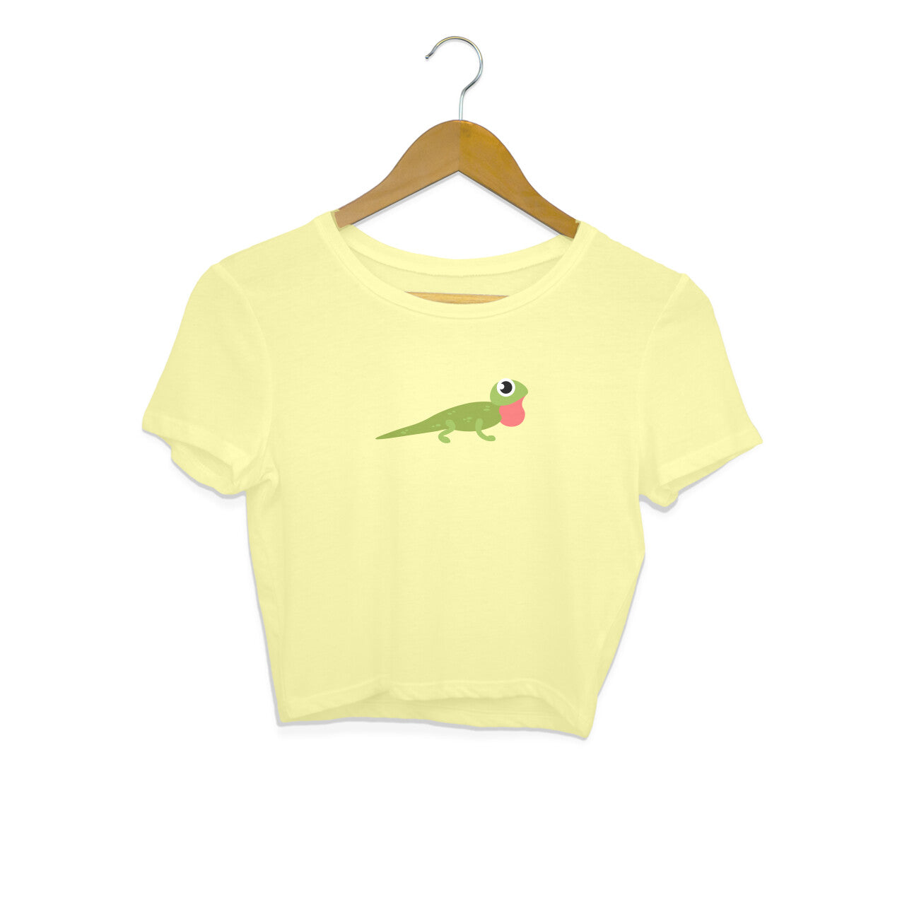 LIZZARD - PAL - CUTE GOAN ANIMALS WOMEN'S COLLECTION - CROP TOP