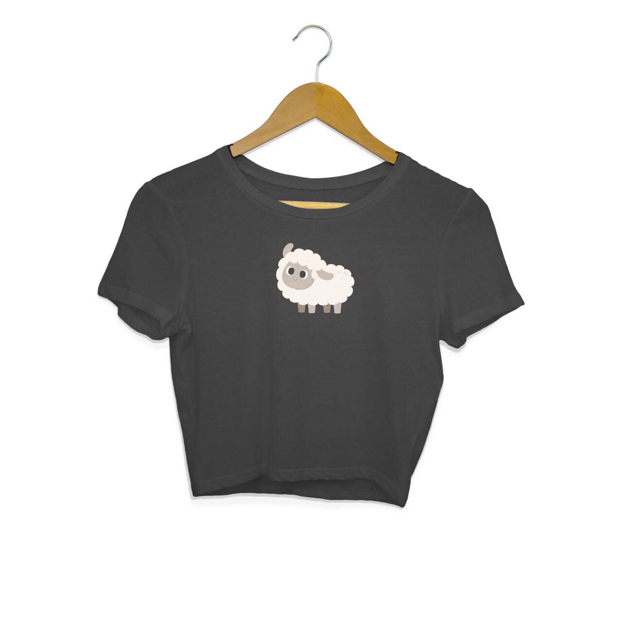 SHEEP - MHENDRO - CUTE GOAN ANIMALS WOMEN'S COLLECTION - CROP TOP