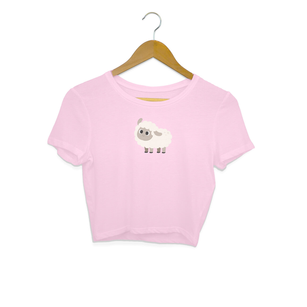 SHEEP - MHENDRO - CUTE GOAN ANIMALS WOMEN'S COLLECTION - CROP TOP