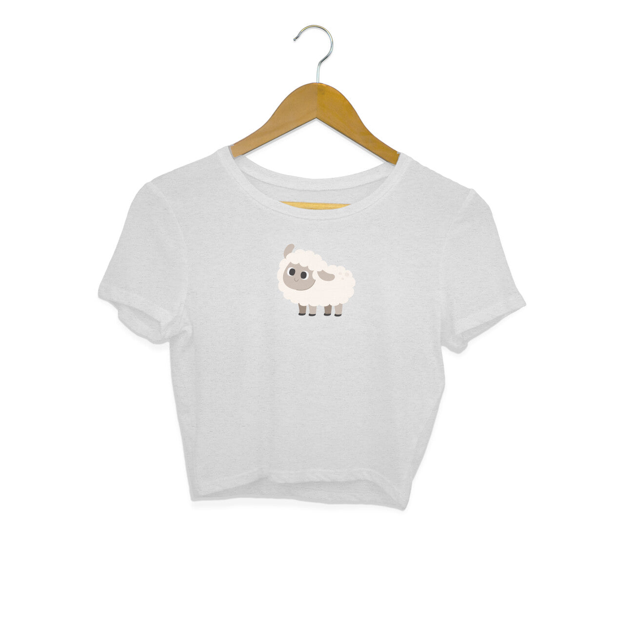 SHEEP - MHENDRO - CUTE GOAN ANIMALS WOMEN'S COLLECTION - CROP TOP