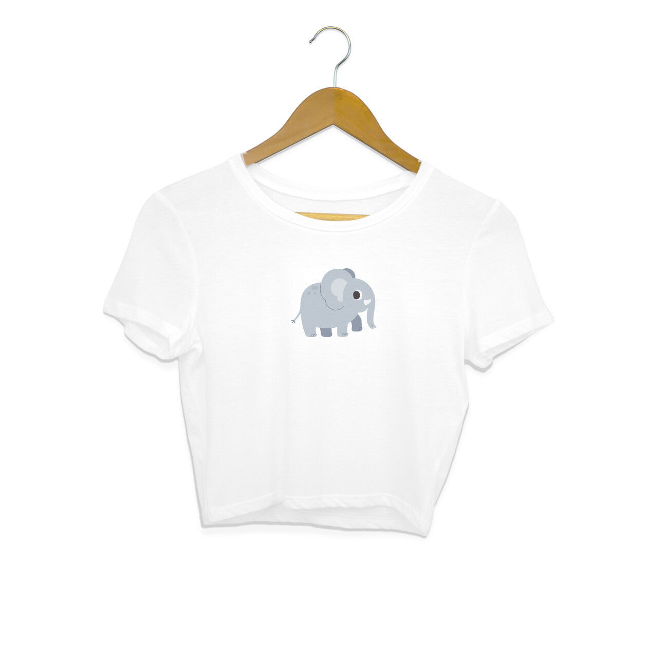 ELEPHANT - HATTI - CUTE GOAN ANIMALS WOMEN'S COLLECTION - CROP TOP