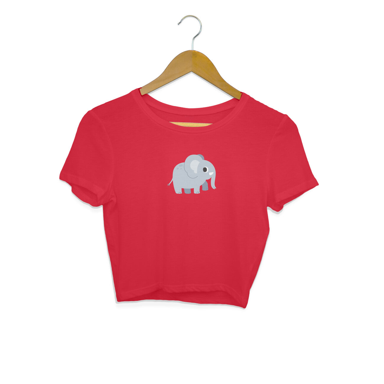 ELEPHANT - HATTI - CUTE GOAN ANIMALS WOMEN'S COLLECTION - CROP TOP