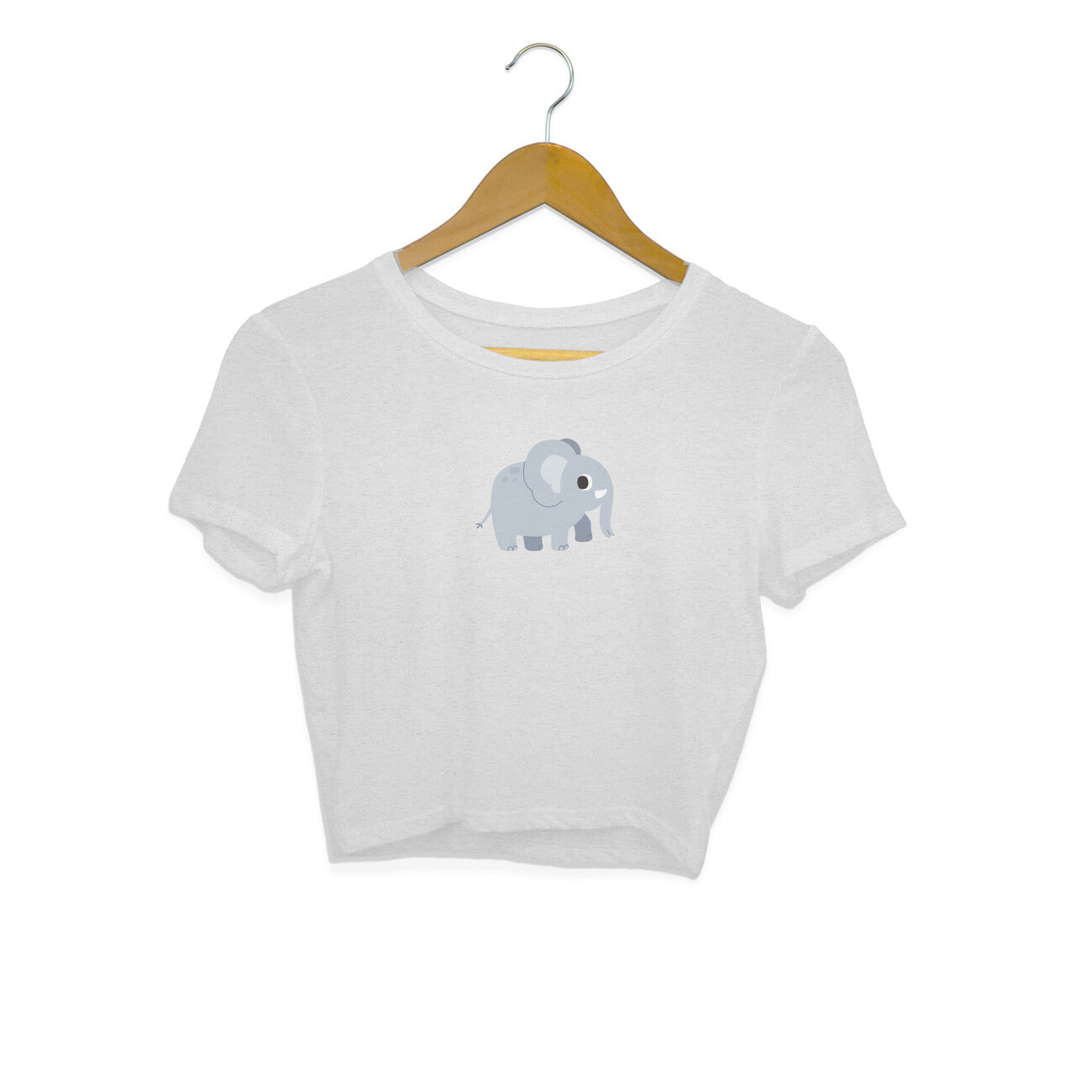 ELEPHANT - HATTI - CUTE GOAN ANIMALS WOMEN'S COLLECTION - CROP TOP