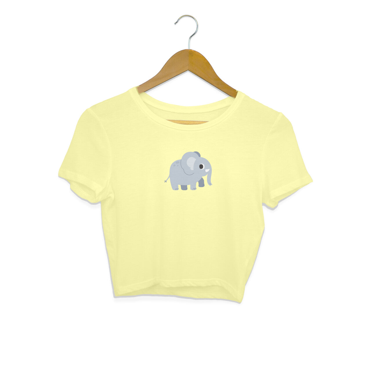 ELEPHANT - HATTI - CUTE GOAN ANIMALS WOMEN'S COLLECTION - CROP TOP