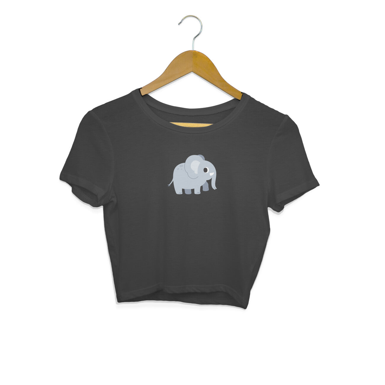 ELEPHANT - HATTI - CUTE GOAN ANIMALS WOMEN'S COLLECTION - CROP TOP