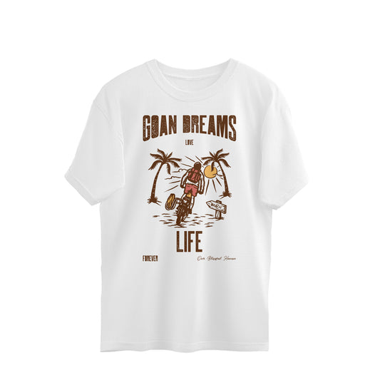 GOAN DREAMS MEN'S OVERSIZED TSHIRT