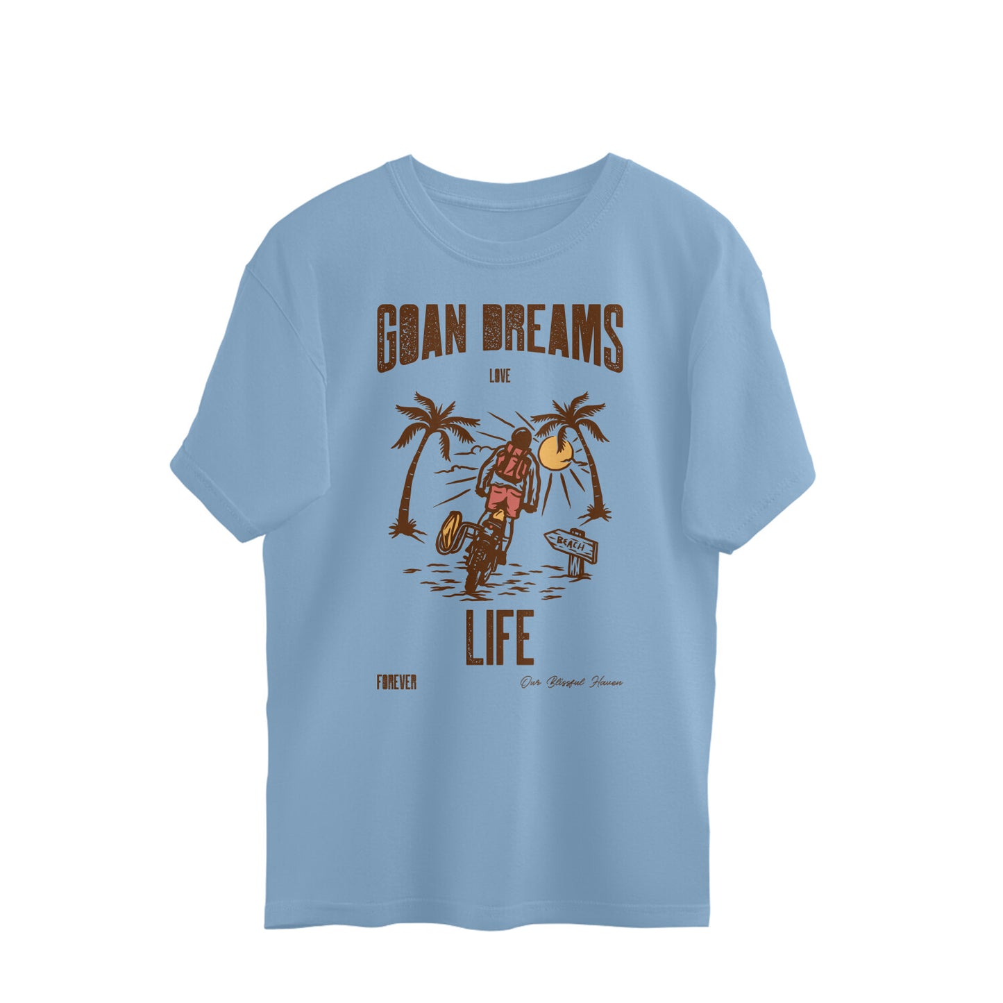 GOAN DREAMS MEN'S OVERSIZED TSHIRT