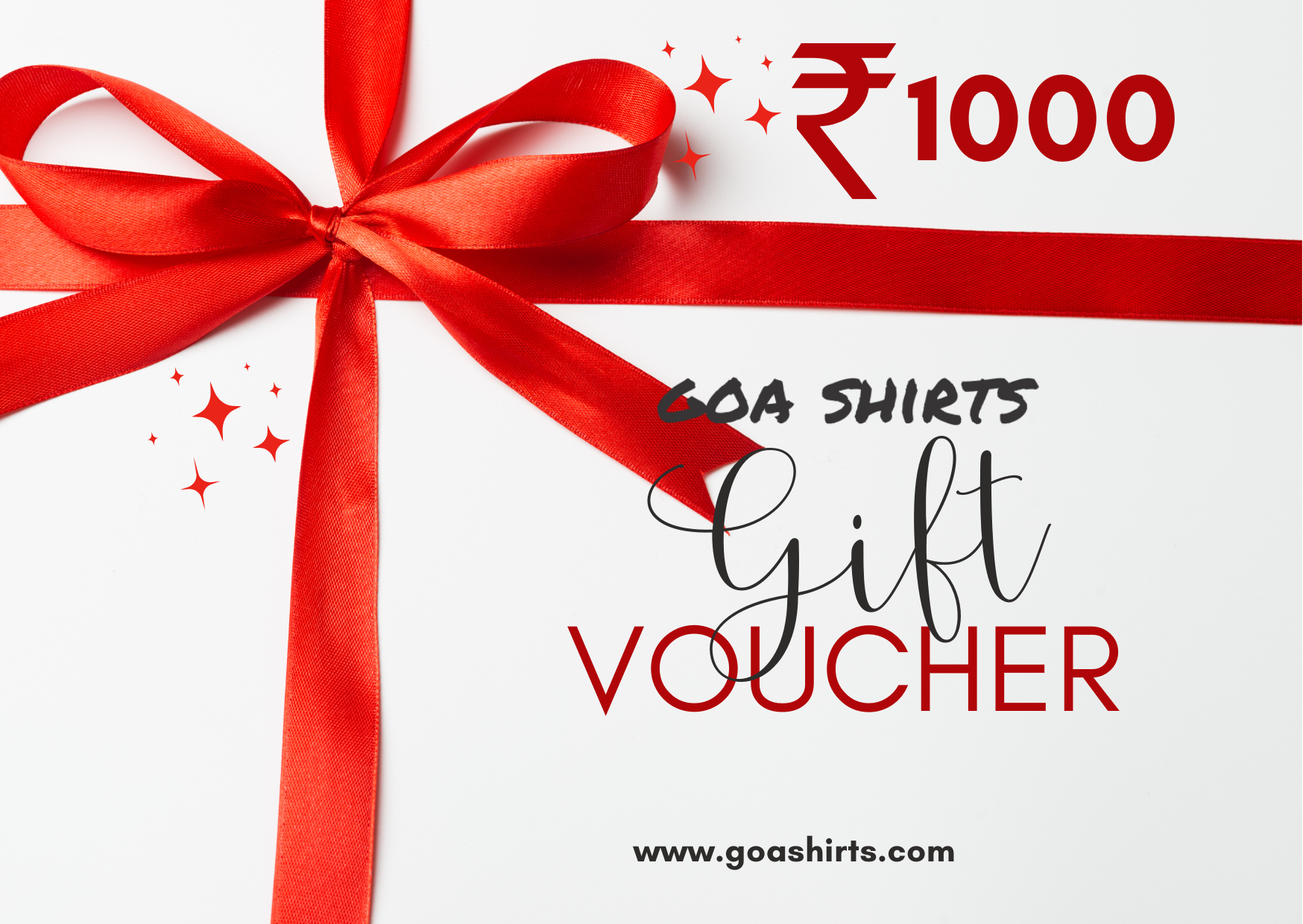 Goa Shirts Gift Cards - Goa Shirts