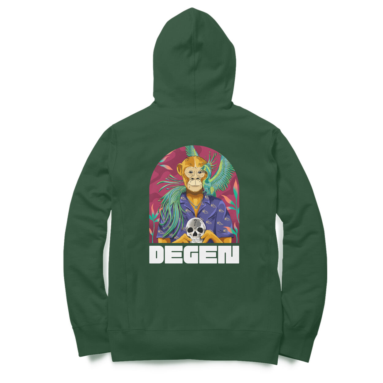 DEGEN HOODIE BY HKM.ETH UNISEX HOODIE MEN'S