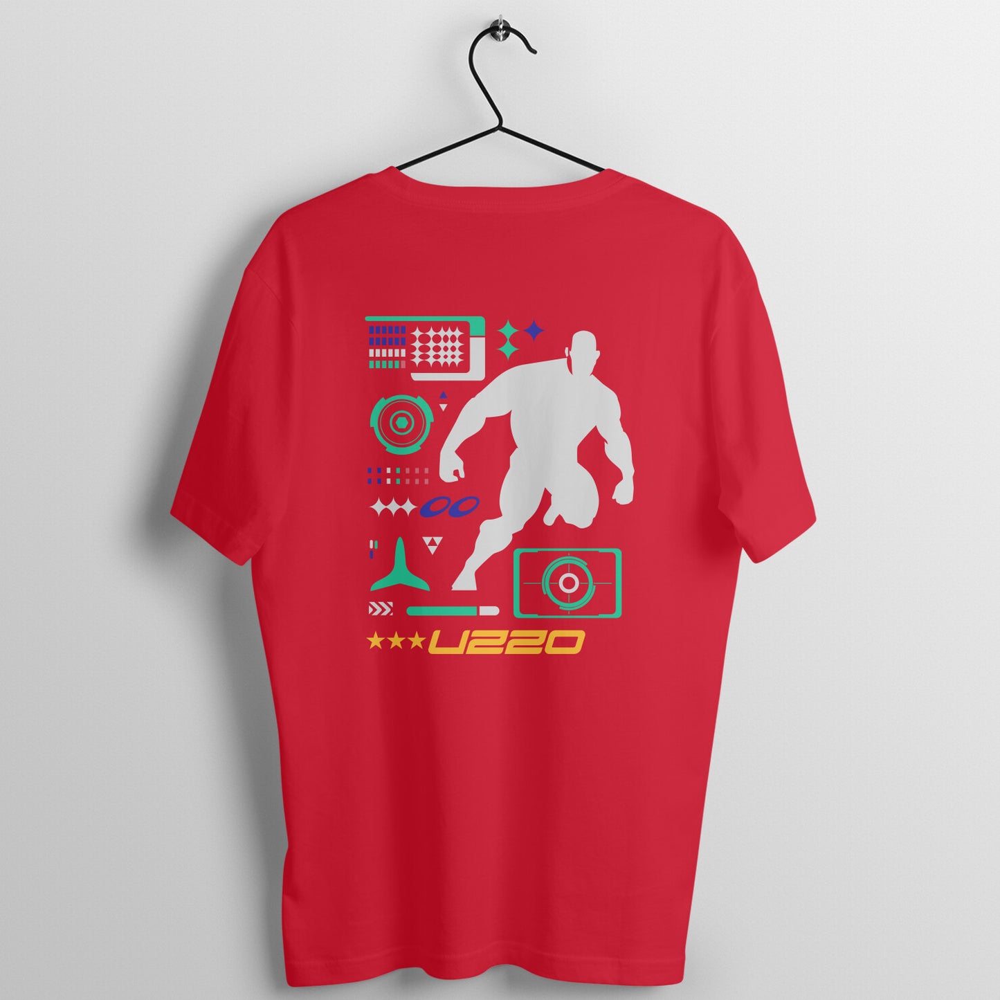 UZZO MEN'S BACK PRINT TSHIRT COLLECTION GENT