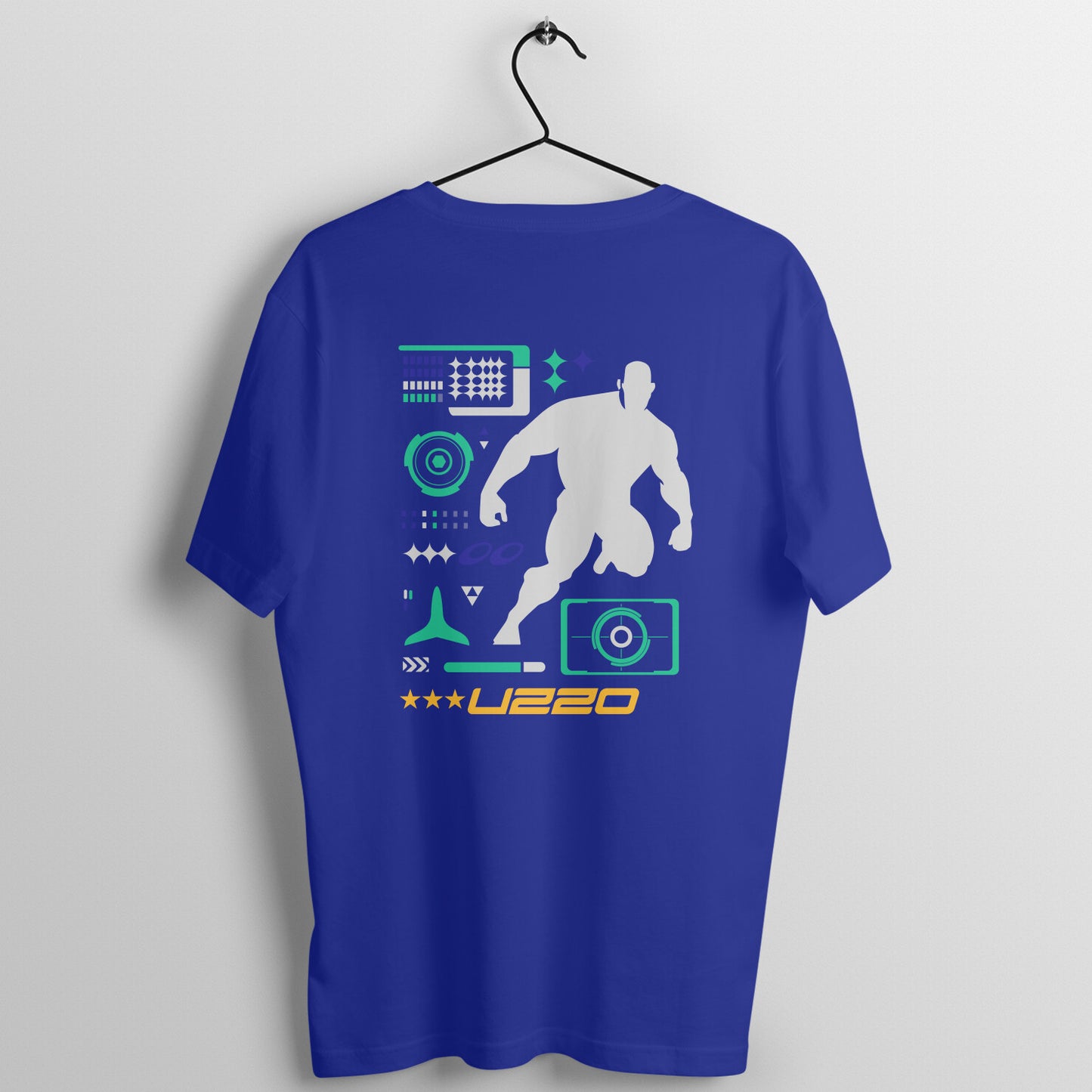 UZZO MEN'S BACK PRINT TSHIRT COLLECTION GENT