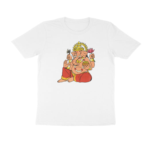 GANPATI WITH AARTI 1 MEN'S CHATURTHI COLLECTION GENT - Goa Shirts