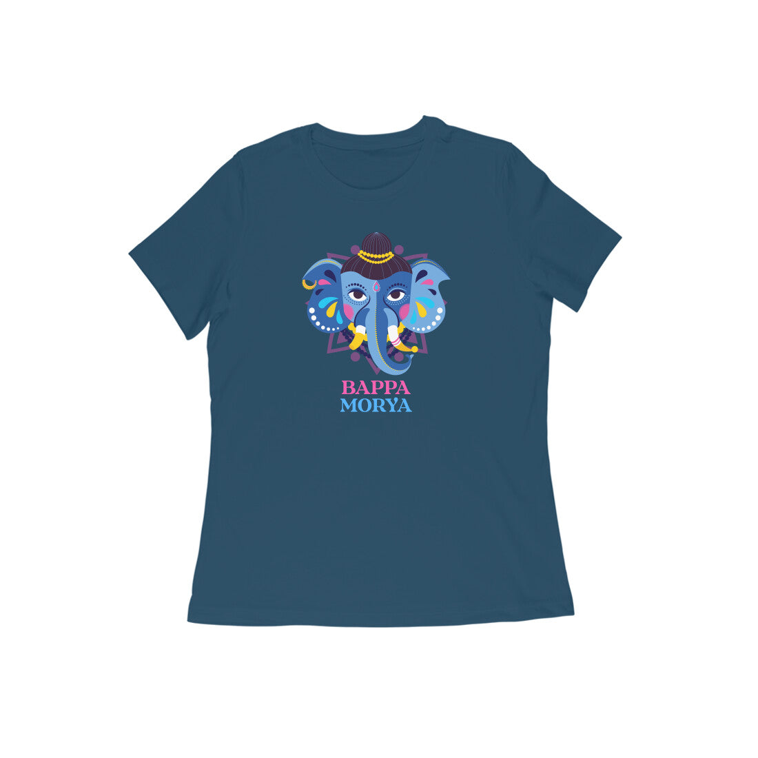 Ganpati T Shirts, Ganesh, Ganpati Bappa T Shirt, Konkan T Shirts, Mahana Morya, Ganesh Chaturthy Goan, Goa ,women T shirt