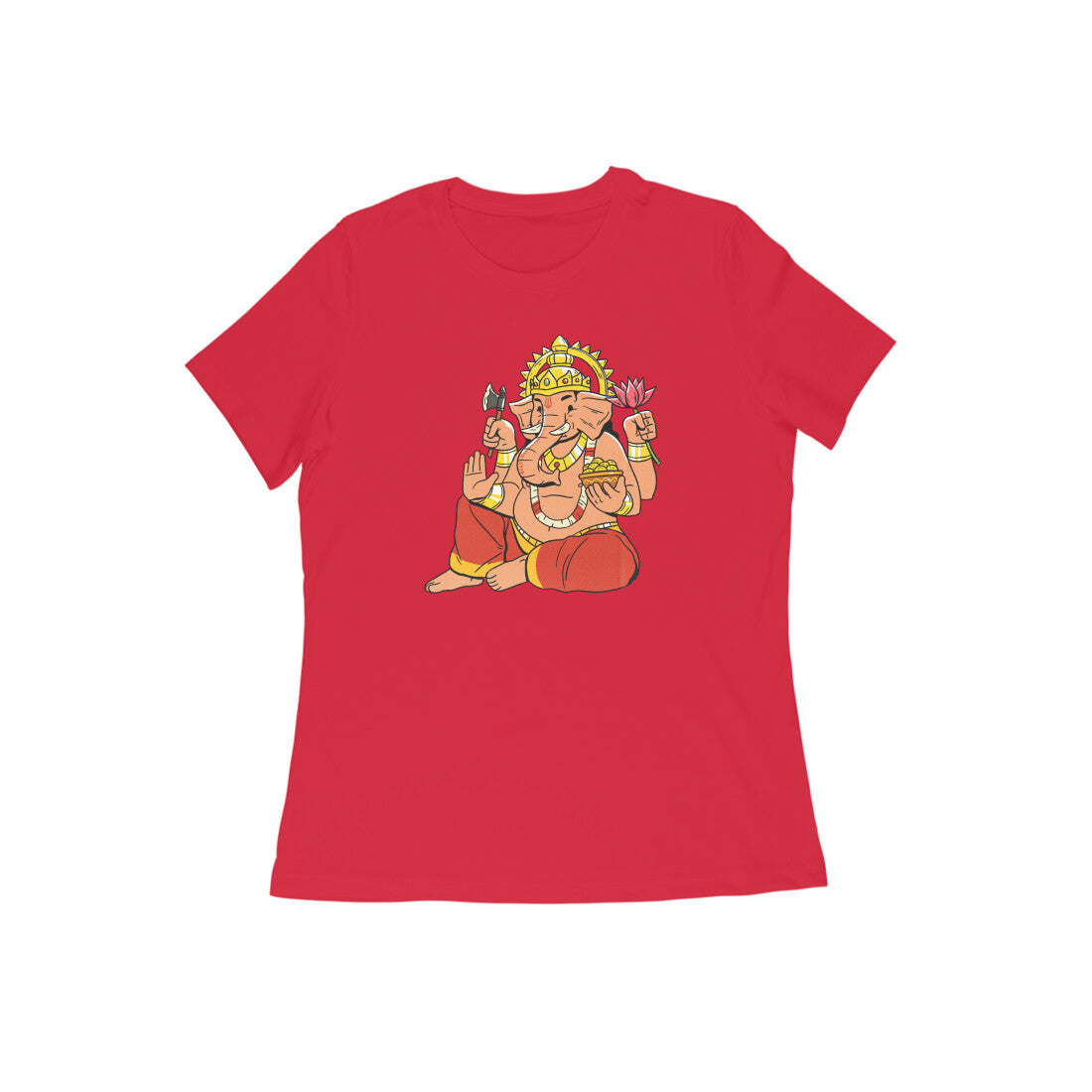 GANPATI WITH AARTI WOMEN'S CHATURTHI COLLECTION - Goa Shirts