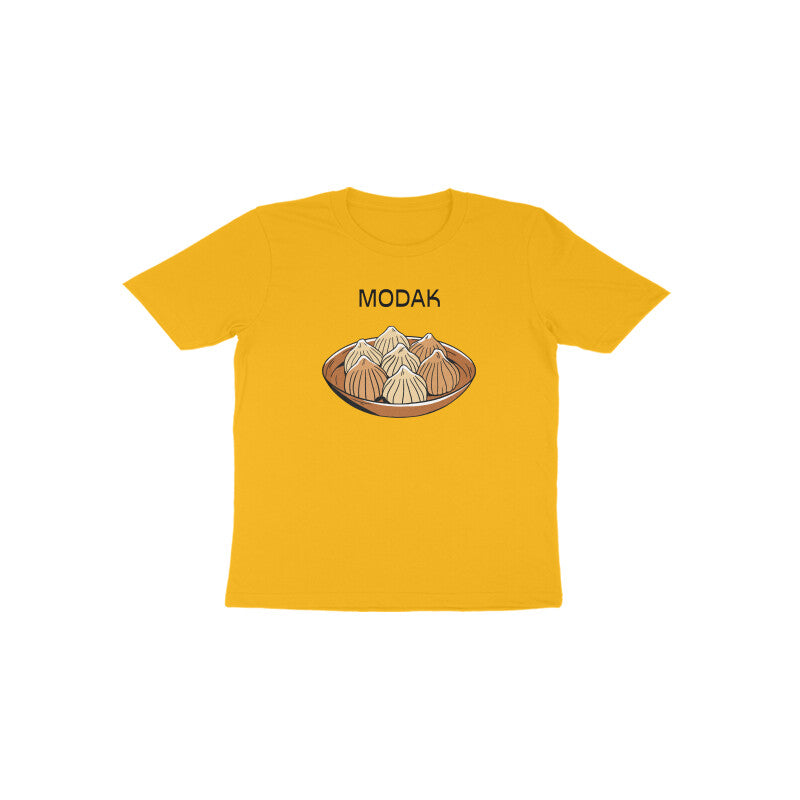MODAK TODDLER'S ( UPTO 6 YRS ) HALF SLEEVE ROUND NECK TSHIRT - Goa Shirts