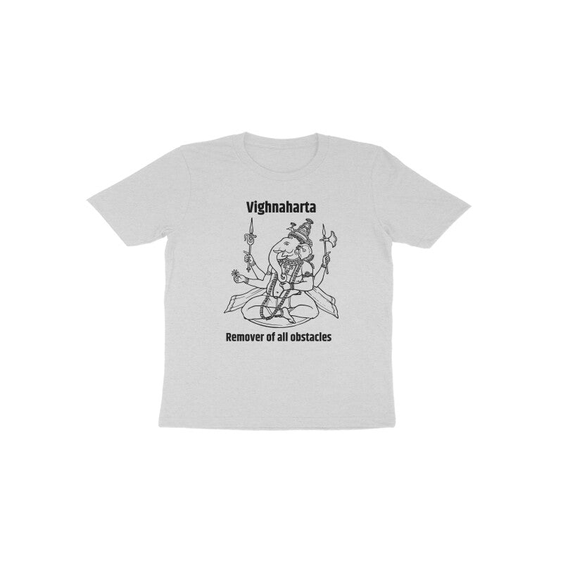VIGHNAHARTA TODDLER'S ( UPTO 6 YRS ) HALF SLEEVE ROUND NECK TSHIRT - Goa Shirts