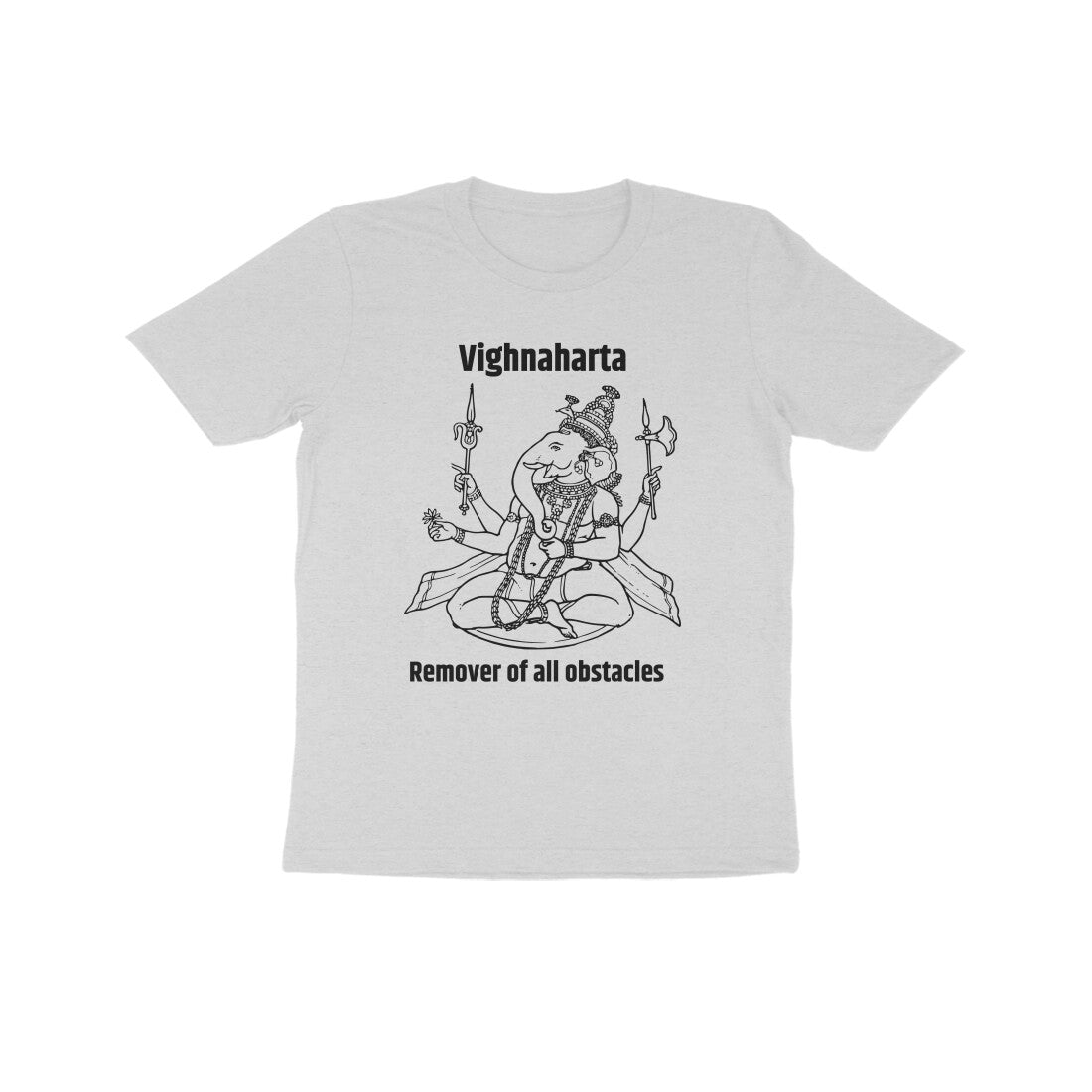 VIGHNAHARTA KID'S HALF SLEEVE ROUND NECK TSHIRT - Goa Shirts