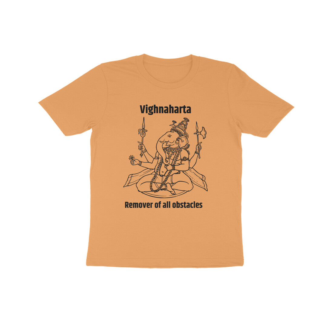 VIGHNAHARTA KID'S HALF SLEEVE ROUND NECK TSHIRT - Goa Shirts