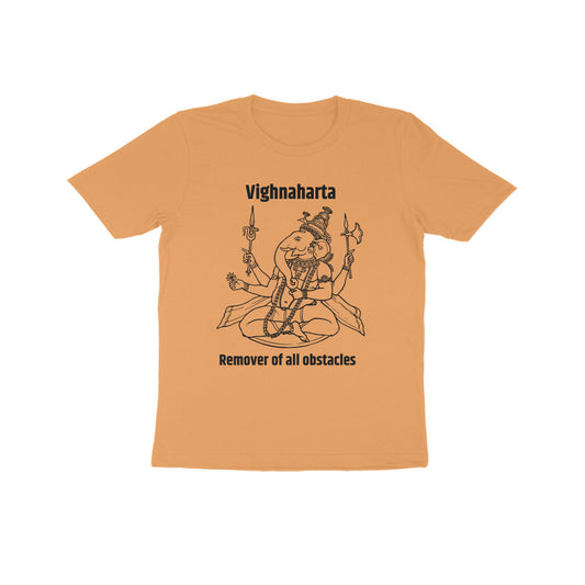 VIGHNAHARTA KID'S HALF SLEEVE ROUND NECK TSHIRT - Goa Shirts
