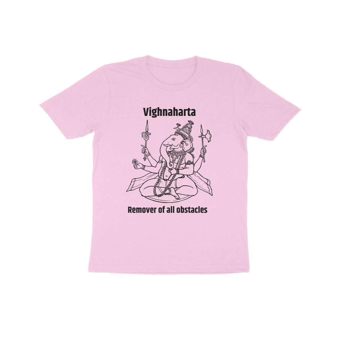 VIGHNAHARTA KID'S HALF SLEEVE ROUND NECK TSHIRT - Goa Shirts
